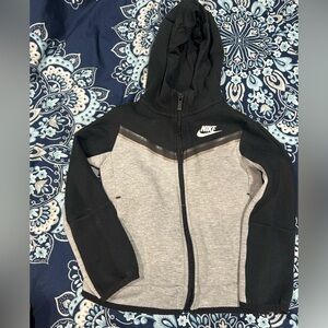 Boyd Nike Tech hoodie in Black and Gray